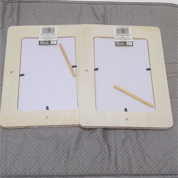 ArtMinds Unfinished Frame 4x6 in. Set of 2 Portrait or Landscape Natural Finish - Picture 2 of 7